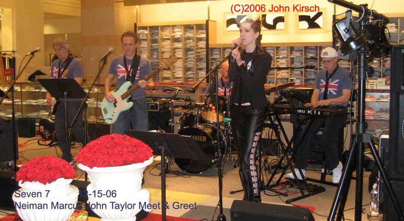 Seven 7 live at Neiman Marcus in Buckhead company party music and is atlanta's company party band in southeast United States